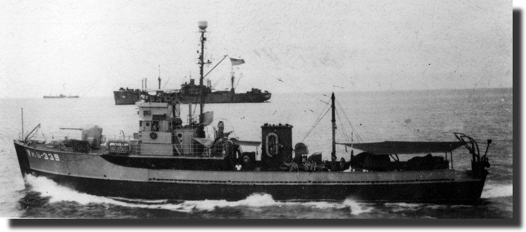 YMS 339 Dec 1944 Leyte