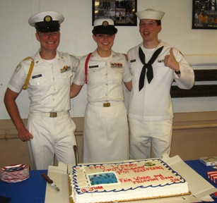 Graduationg Cadet seniors class of 2011