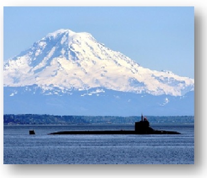 USS CT and MT Rainier
