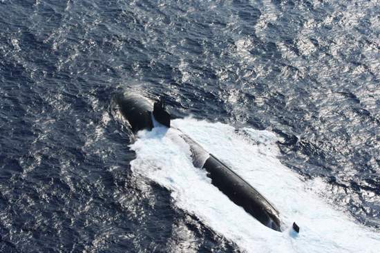 USS CT off Philippines