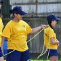 Sea Cadets enjoying a training exercise