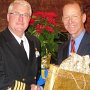 Council president Gerry Tighe with dinner speaker Teddy Roosevelt IV